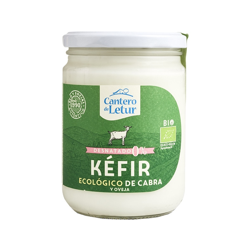 Kefir de cabra desnatado bio 420gr.