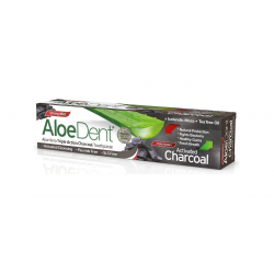 Dentrifico aloe vera con carbon activo 100ml.
