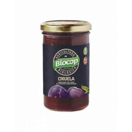 Compota ciruela 280gr bio s/g vegana biocop