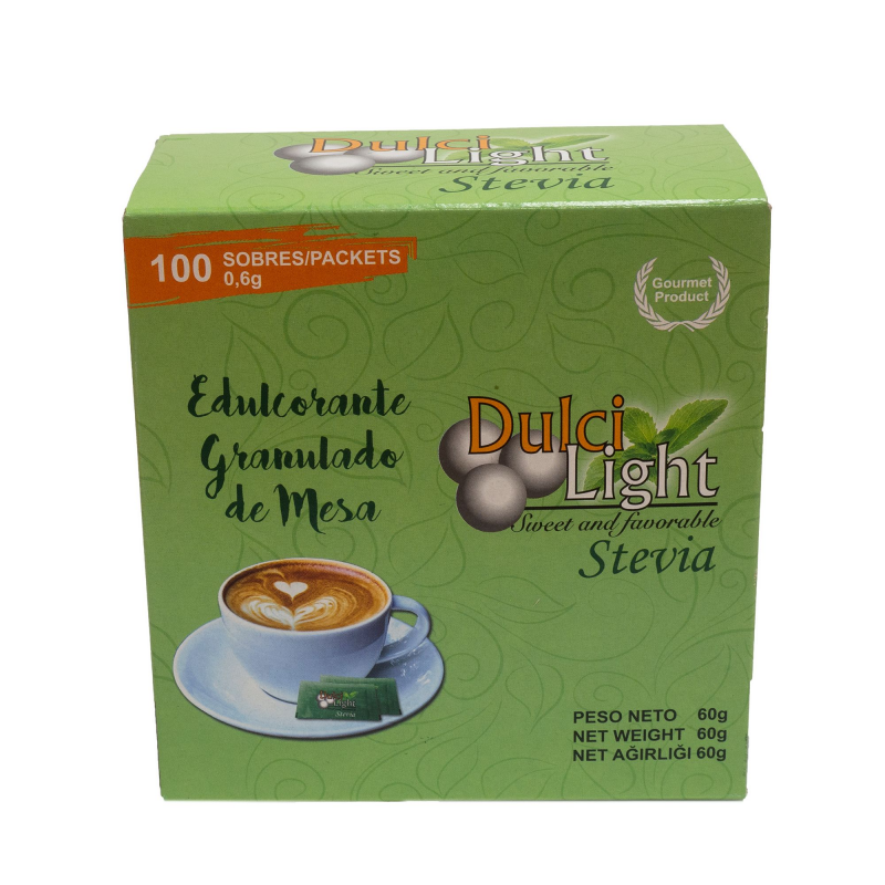 Dulcilight stevia 100sobres s/g