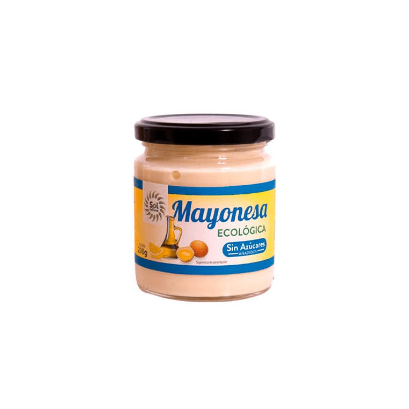 Mayonesa bio s/g s/a 200gr sol natural