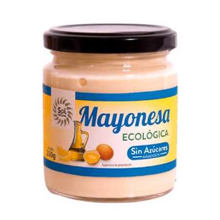 Mayonesa bio s/g s/a 200gr sol natural