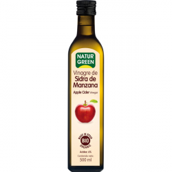 Vinagre sidra de manzana 500ml bio naturgreen