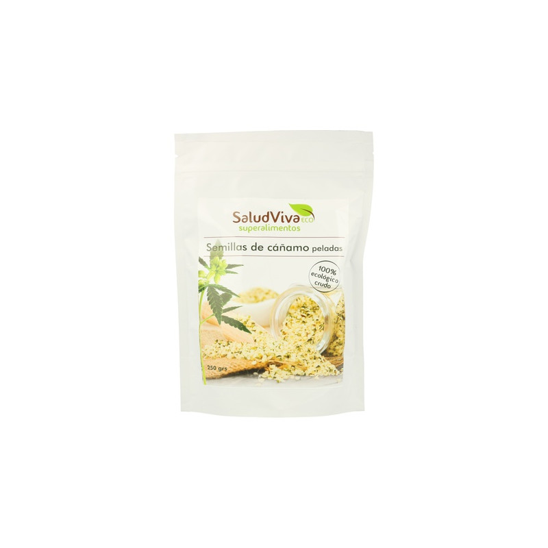 Semillas de cañamo peladas s/g 250gr bio saludviva