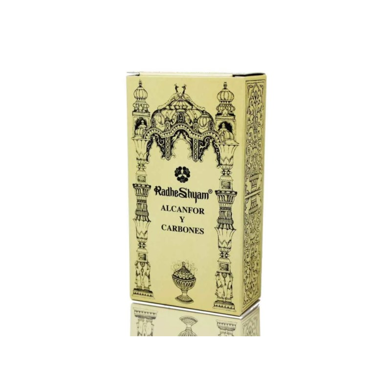 Carbones y alcanfor 10und. radhe shyam