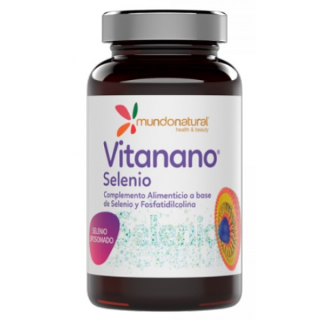 Vitanano selenio 30caps mundo natural