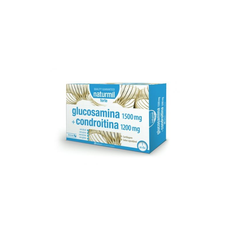 Glucosamona 1500mg+condroitina 1200mg 20amp.dietme
