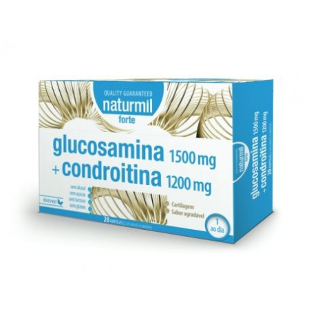 Glucosamona 1500mg+condroitina 1200mg 20amp.dietme