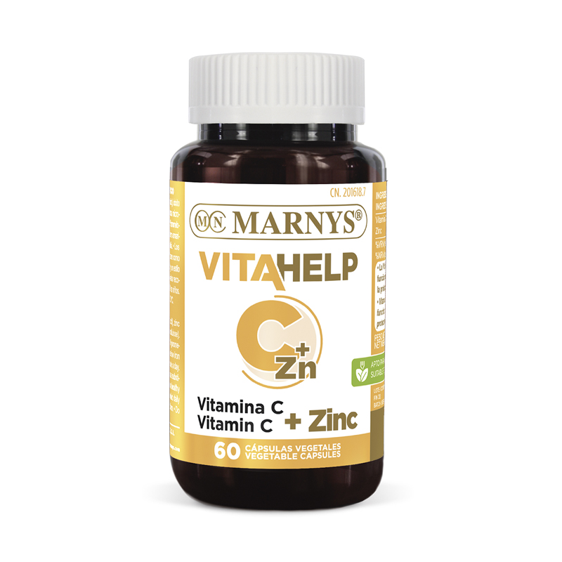 Vitahelp vitamina c+zinz 500mg.60cap. marnys