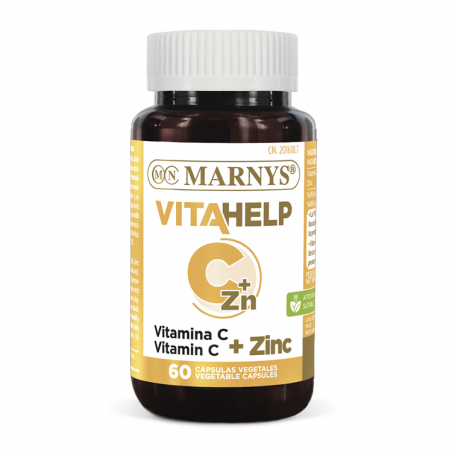 Vitahelp vitamina c+zinz 500mg.60cap. marnys