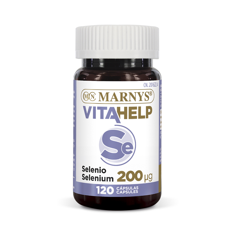 Vitahelp selenio 200ug. 120perl. marnys