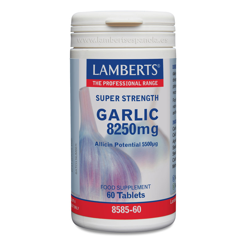 Ajo 8250mg 60 tabletas lamberts