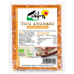 Tofu ahumado almendra sesamo