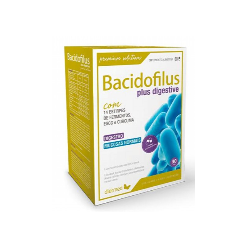 Bacidofilus plus digestive 60caps dietmed