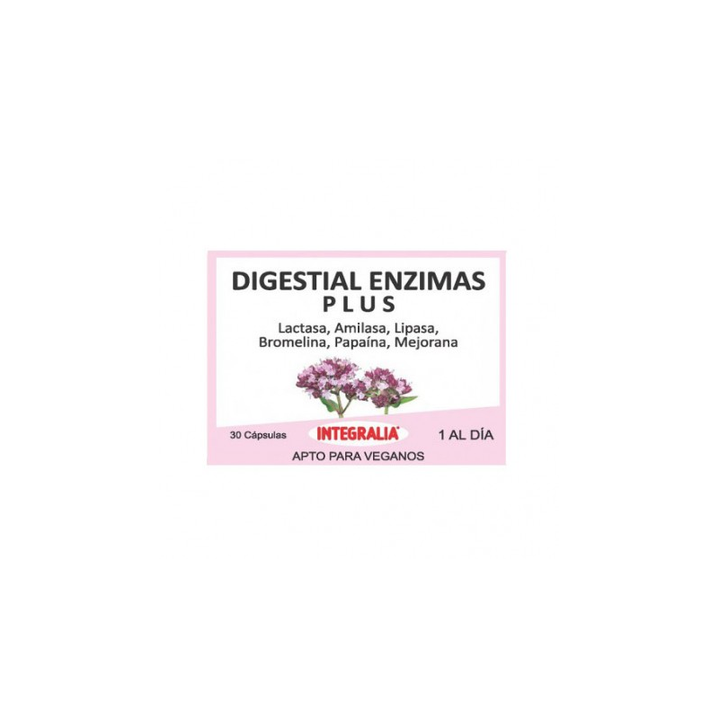 Digestial enzimas plus 30caps integralia