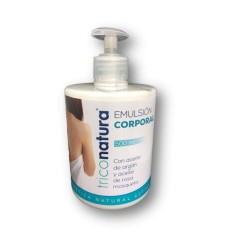 Emulsion corporal argan y rosa mosq.500ml triconat