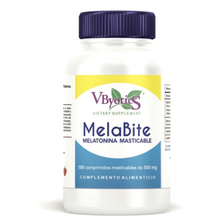 Melabite (melatonina mast.) 180c.1mg vbyotics