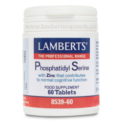 Fosfatidil serina 100mk con zinc 60tab. lambers
