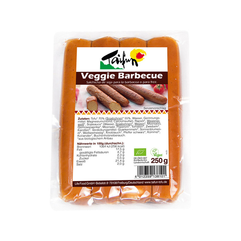 Salchichas barbacoa bio 250gr