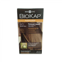 Biokap nutricolor 8.0 rubio claro 140ml