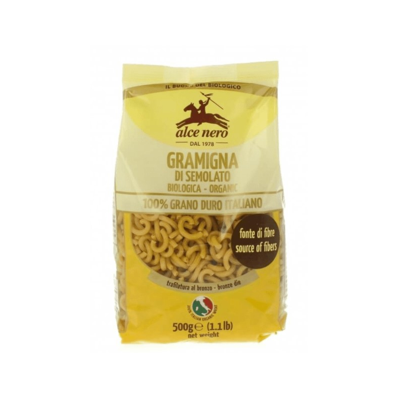 Fideo  fideua semi-int.trifo  bio 500gr alce nero