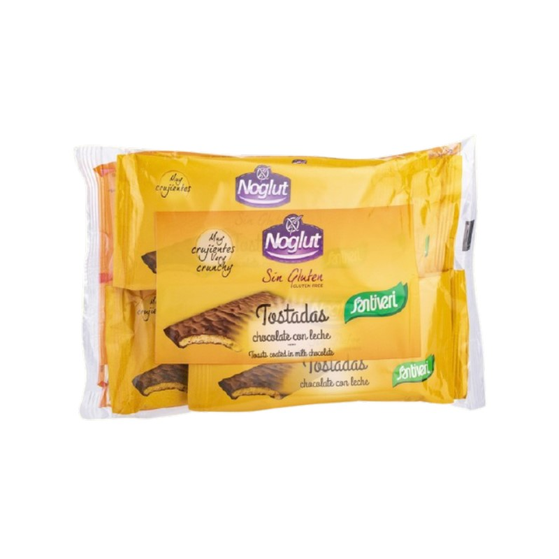 Nogluc tosatdas chocolate con leche 102gr santiver