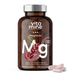 Magnesio 150mg 60comp.mast.sabor cereza herbora