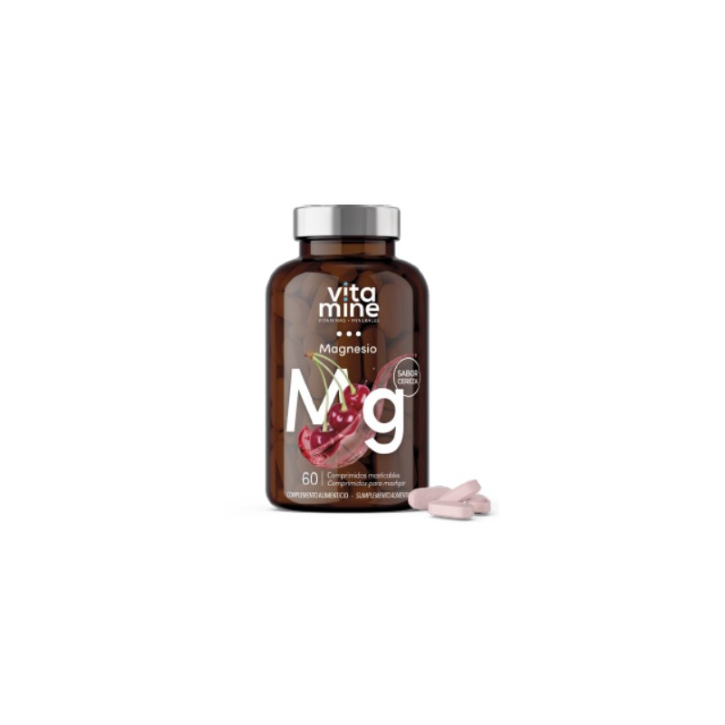 Magnesio 150mg 60comp.mast.sabor cereza herbora