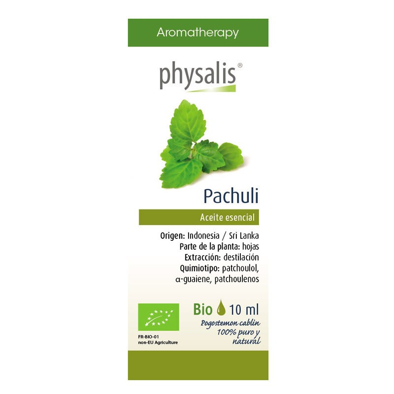 Esencia pachuli 10ml bio physalis