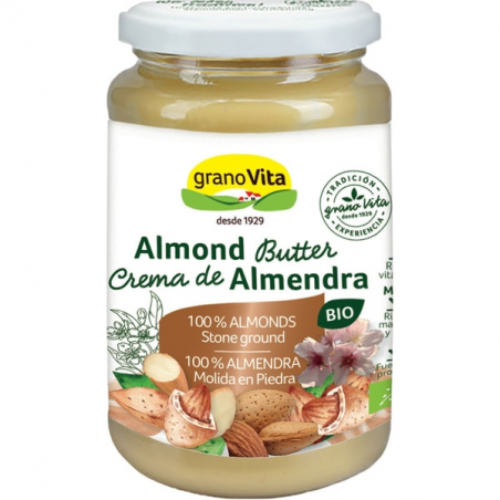 Crema de almendras 350gr bio granovita