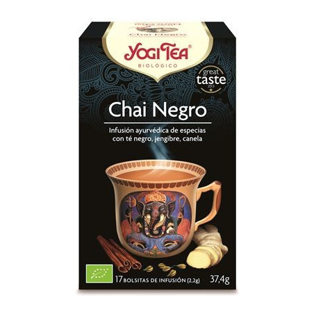 Yogi chai negro 17-f bio