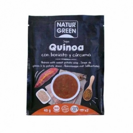 Sopa quinoa con boniato y curcuma 40gr bio naturgr