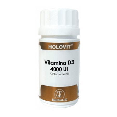 Holovit vitamina d3 4000iu 50caps equisalud