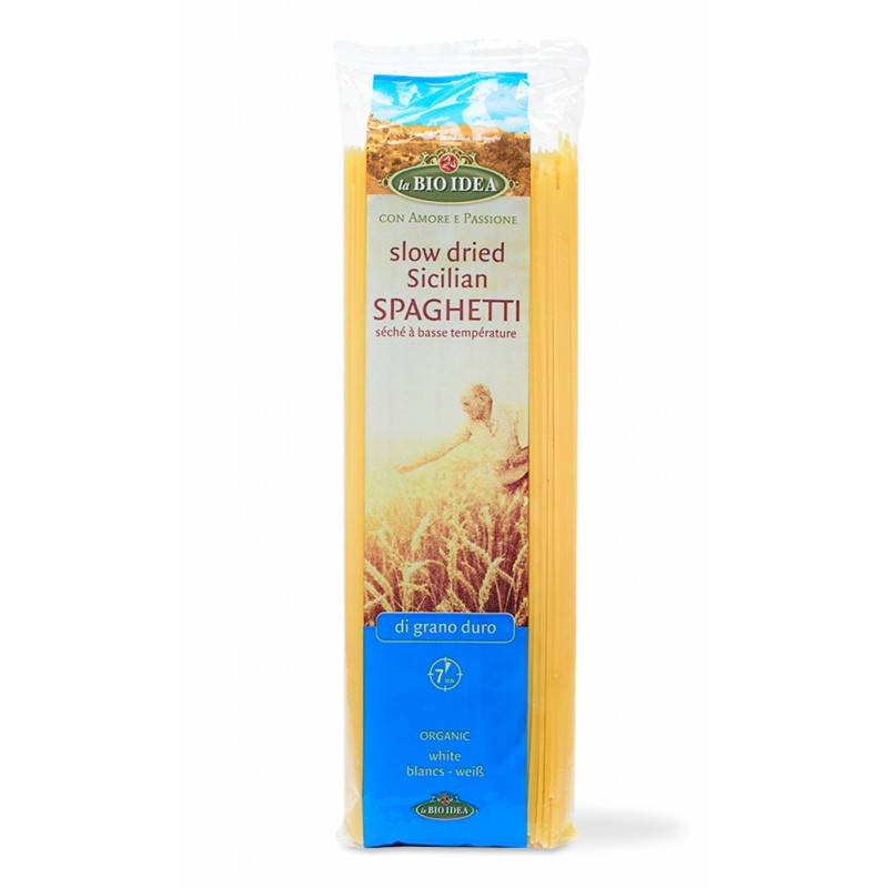 Espaguetti trigo blanco 500gr bio bio-idea