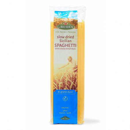 Espaguetti trigo blanco 500gr bio bio-idea