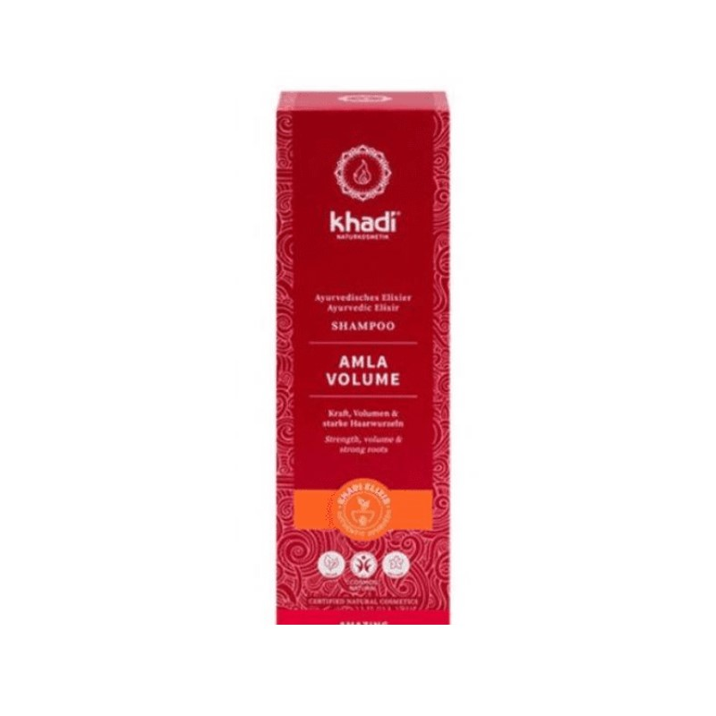 Champu khadi amla volumen y brillo 200ml khadi