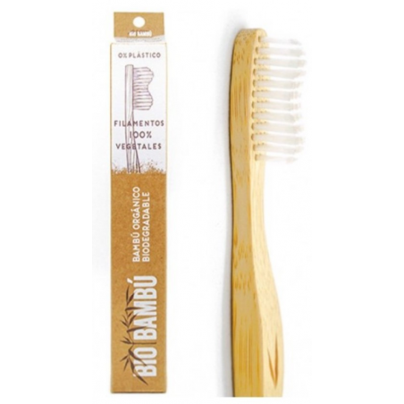 Cepillo de dientes bambu adulto bio-bambu