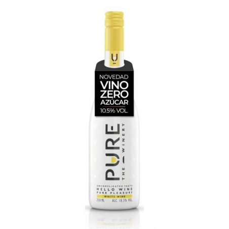 Vino blanco pure the winery