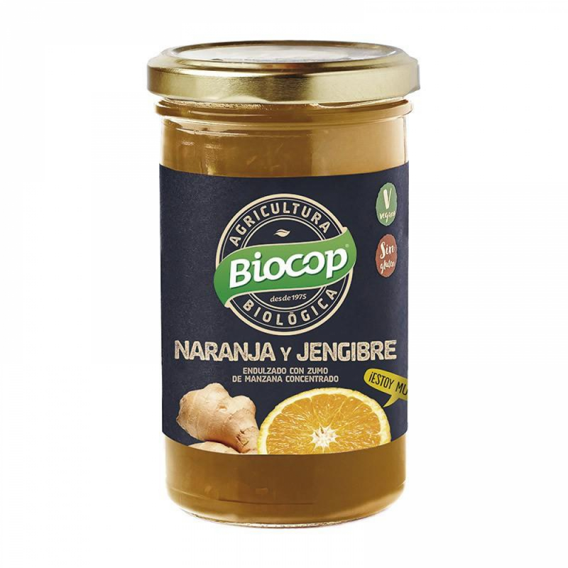 Compota naranja jengibre 280gr bio biocop