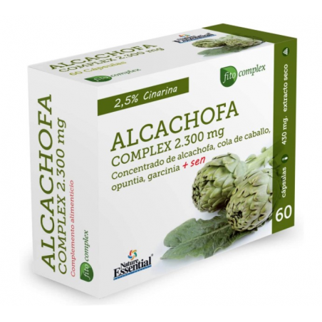Alcachofa complex 2300mg 60caps nature essential