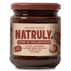 Crema cacao y avellanas 300gr natruly
