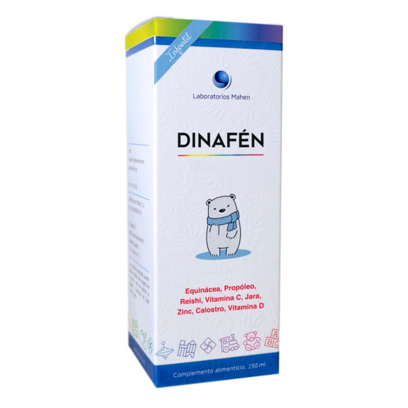 Dinafen infantil defensas 250ml mahen
