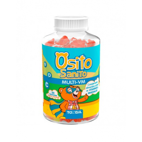 Osito sanito multivit. y minerales 30gomin.tongil
