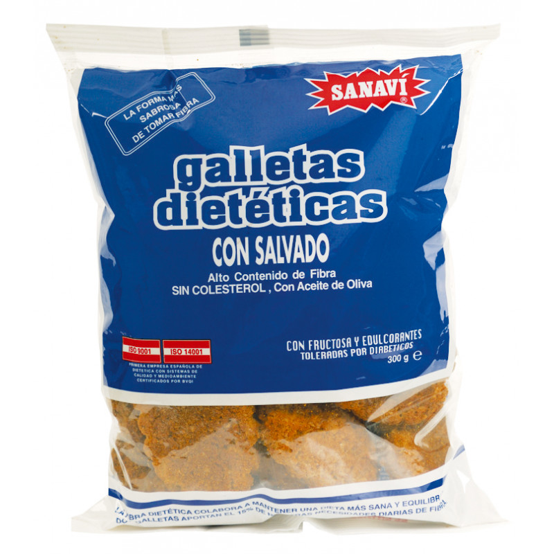 Galletas dieteticas c/salvado