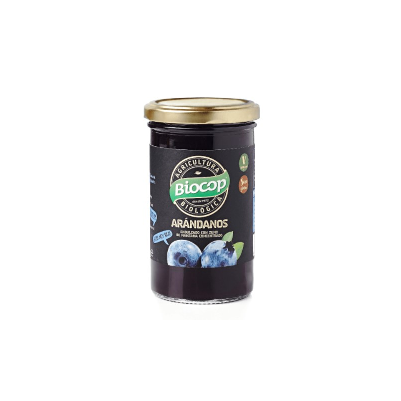 Compota arandanos bio s/g vegano 280gr biocop