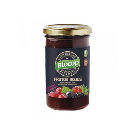 Compota frutos rojos bio s/g vegano 280gr biocop