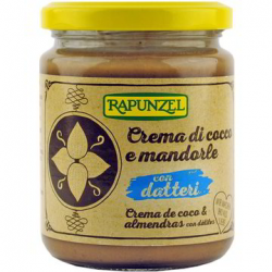 Crema almendra coco y datil 250gr bio rapunzel