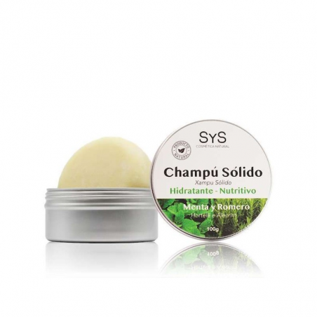 Champu solido menta y romero 100gr sys