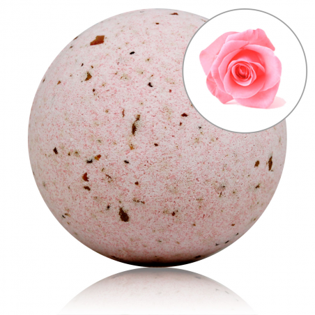 Bomba de baño espumosa 140gr rosas/petalos sys