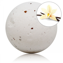 Bomba de baño espumosa vainilla/petalos 140gr sys